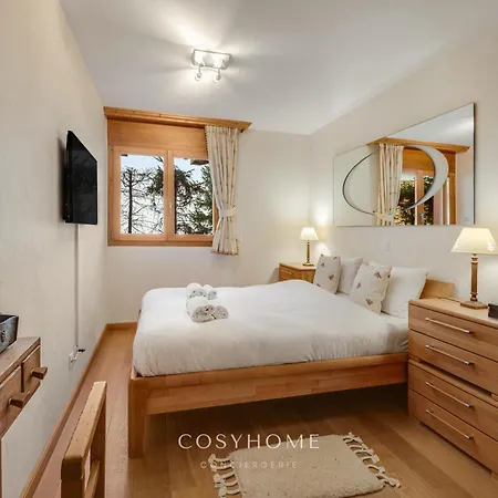 Le Saint Georges L Jardin Et Vue L By Cosyhome Lejlighed Crans-Montana