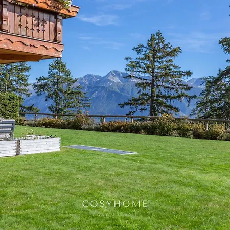 Apartmán Le Saint Georges L Jardin Et Vue L By Cosyhome Crans-Montana